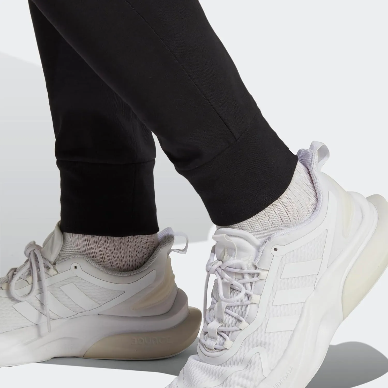 adidas Men's Essentials Single Jersey Tapered Cuffed Pants