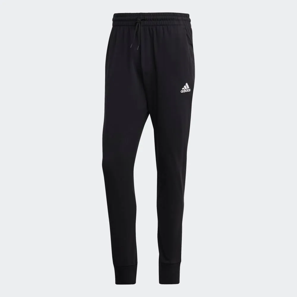 adidas Men's Essentials Single Jersey Tapered Cuffed Pants