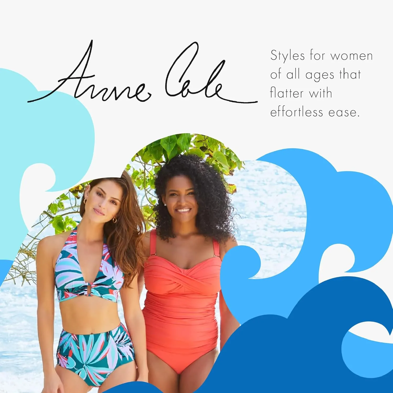 Anne Cole - Live in Color Shirred Lingerie Maillot One Piece Swimsuit-8-Strawberry