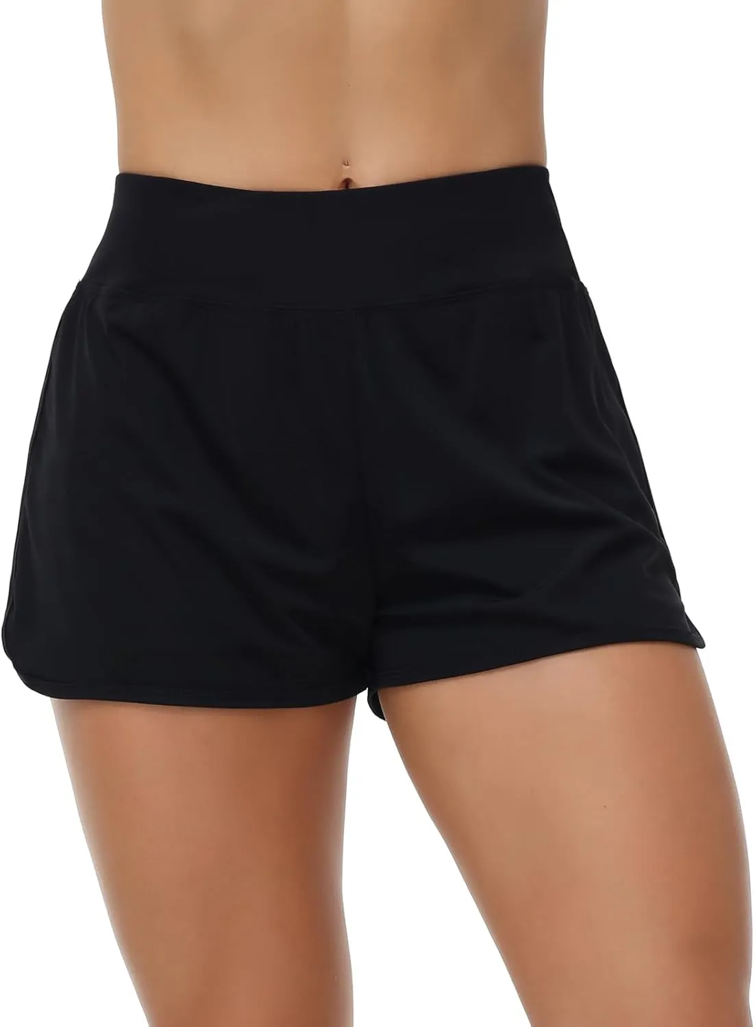 Blaosn Flowy Running Shorts for Women Workout Athletic Gym Yoga Tennis Pants High Waisted with Pockets Cute Clothes Summer