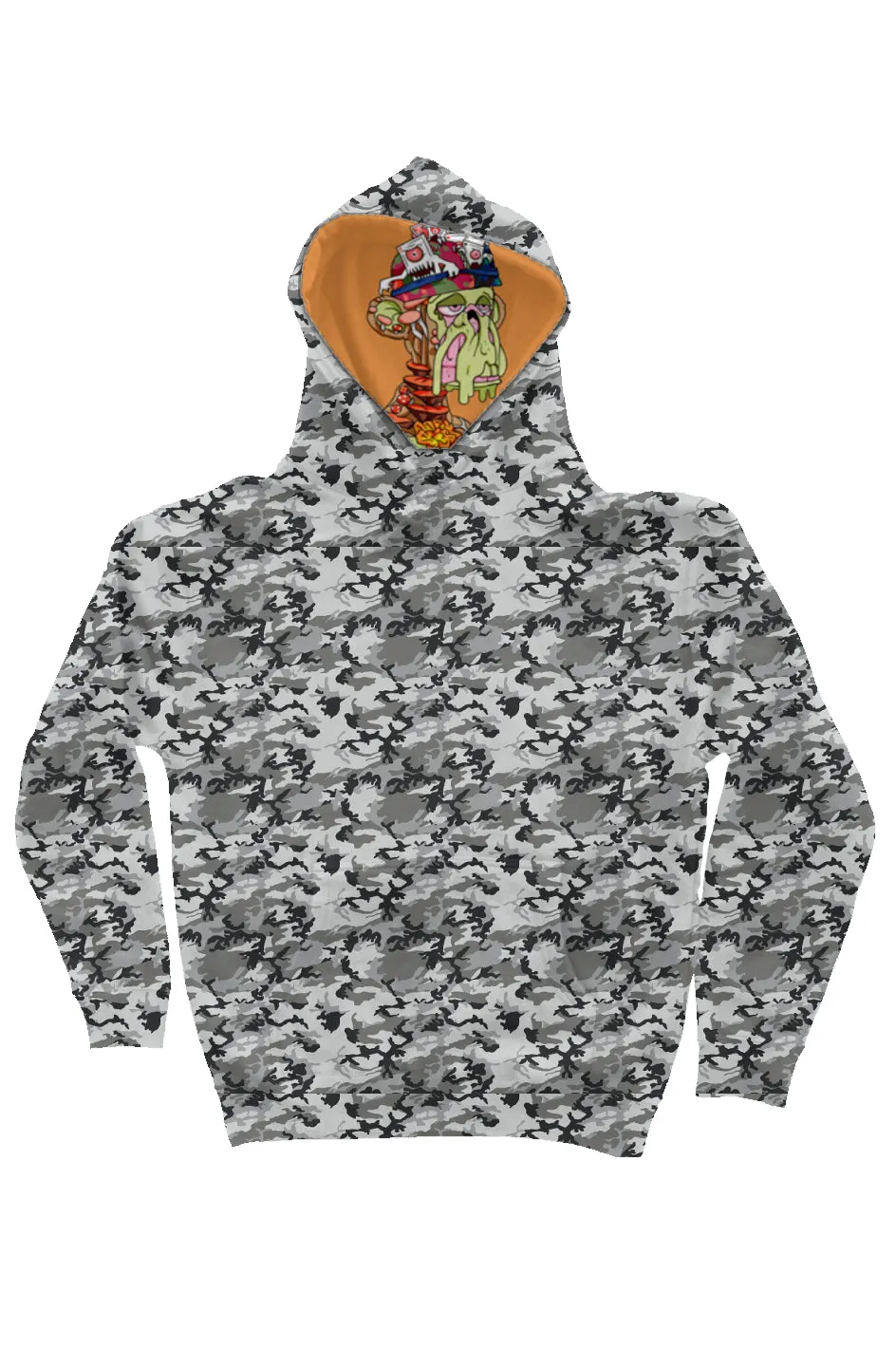 Camo Independent Heavyweight Hoodie feat. MAYC #5005 on Line hoodie