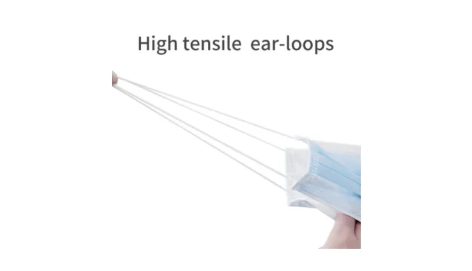 Case of 1,000 - Winner Medical Company 3Ply Medical Face Masks with Earloops for Health Professionals (1,000 Masks) - Ships Quick!