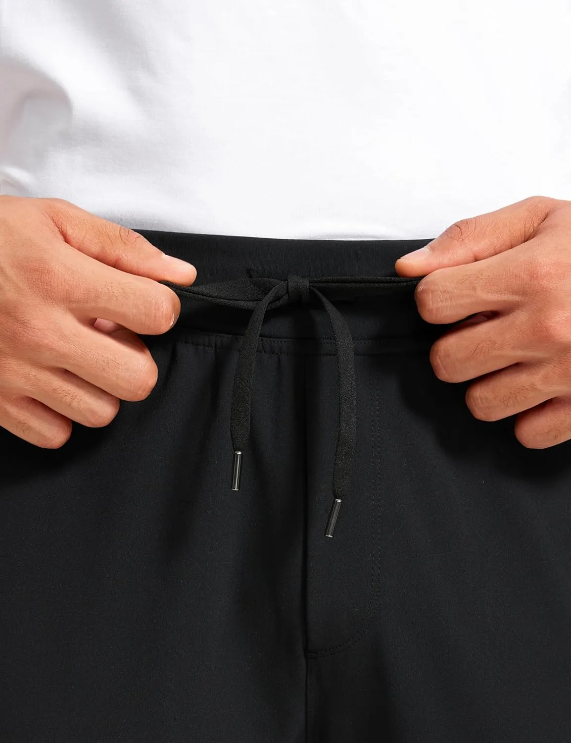 CRZ YOGA Mens 4-Way Stretch Golf Joggers with Pockets 30"/32" - Track Gym Athletic Workout Hiking Pants