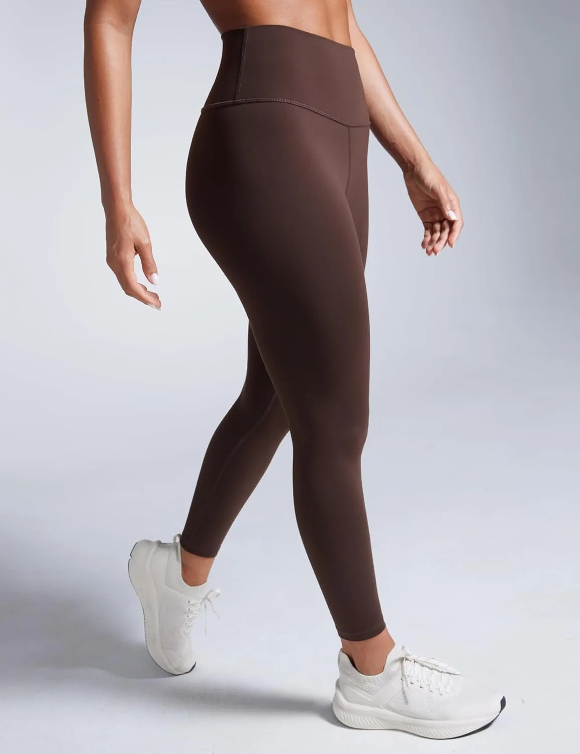 CRZ YOGA Women Butterbreeze Workout Leggings 25 Inches - High Waisted Tummy Control Athletic Gym Yoga Running Cycling Pants