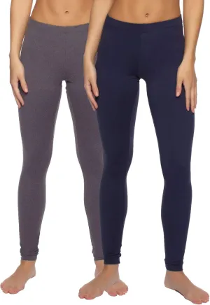 Felina Cotton Modal Leggings - Cotton Leggings for Women - Extra Lightweight