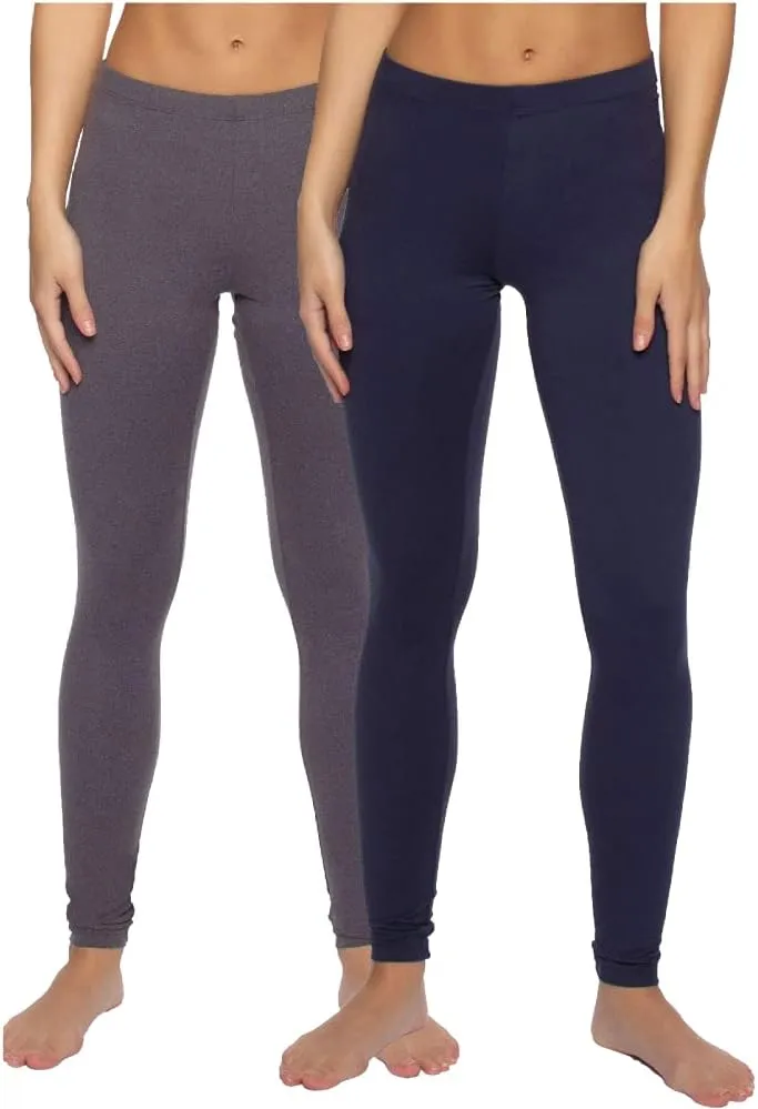 Felina Cotton Modal Leggings - Cotton Leggings for Women - Extra Lightweight