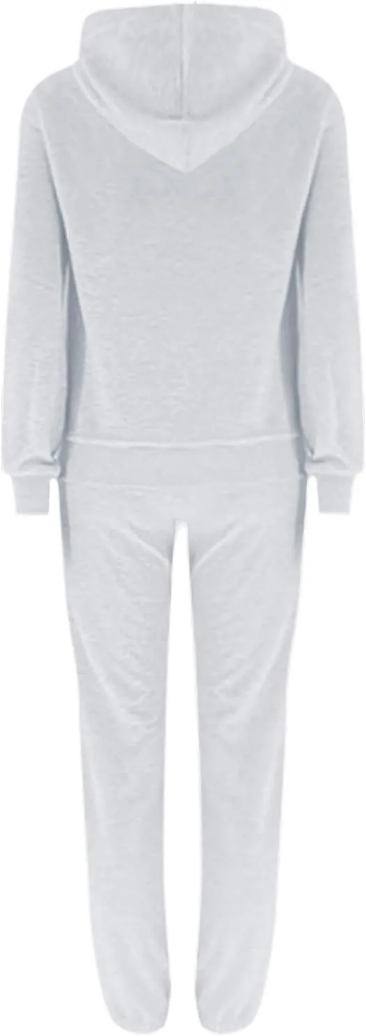 Gumipy Two Piece Sets for Women Plus Size Fleece Lounge Sets Oversized Sweatshirt Hoodie Baggy Sweatpants Spring Sweatsuits