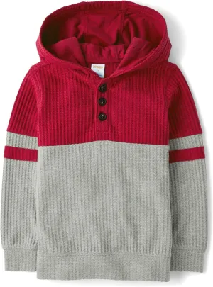 Gymboree Boys' and Toddler Long Sleeve Hoodie Sweatshirt
