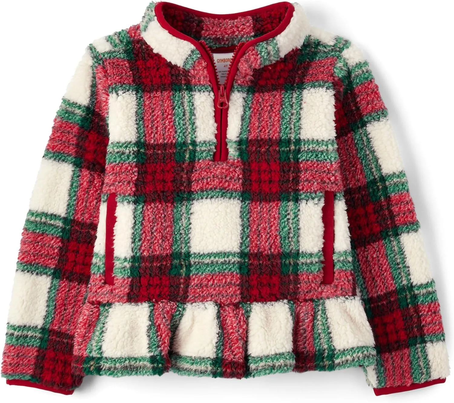 Gymboree Girls' and Toddler Half Zip Pullover