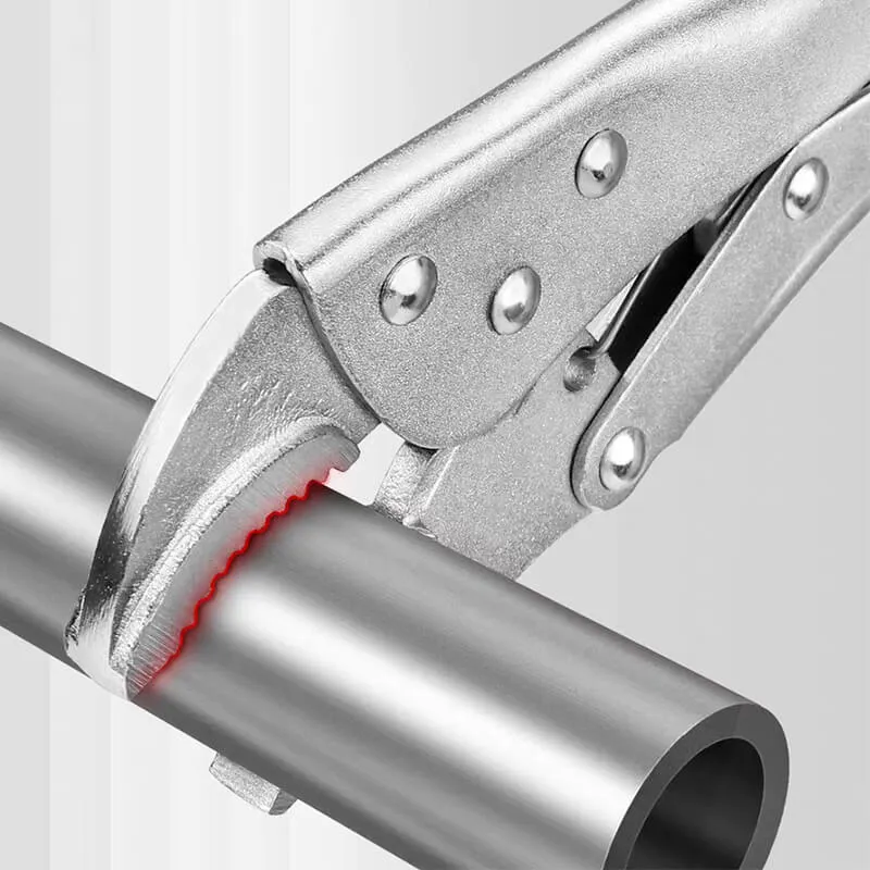 Heavy-duty jaws locking pliers