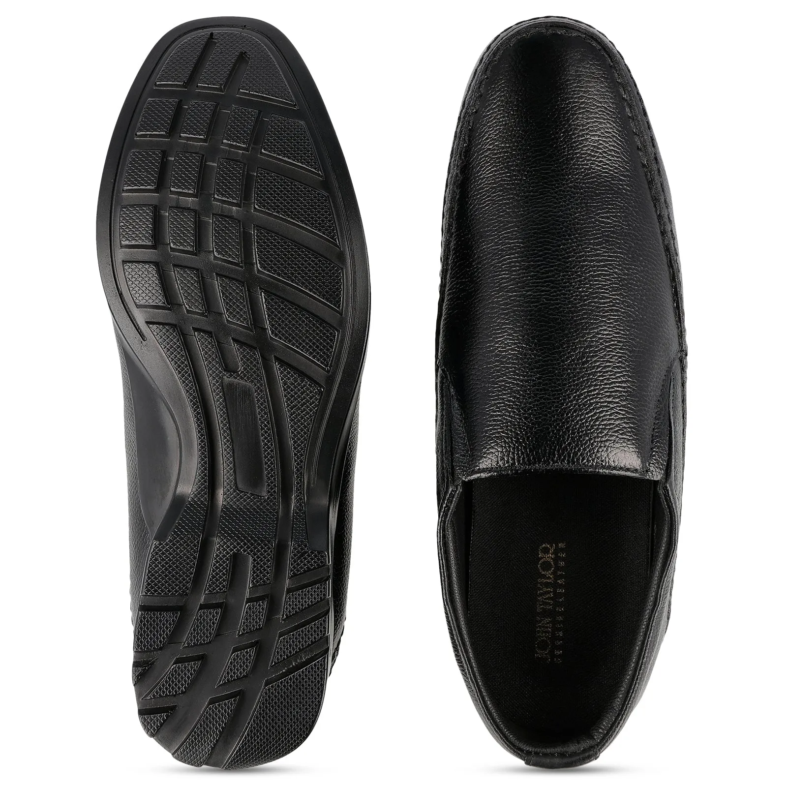 JOHN TAYLOR Men's Leather Formal Shoe - JT97508 Black