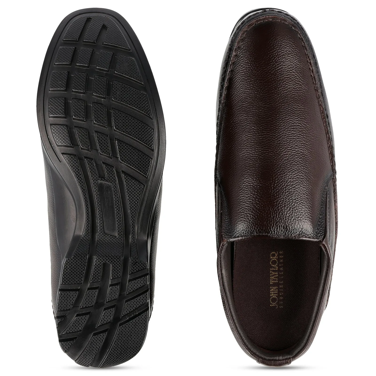 JOHN TAYLOR Men's Leather Formal Shoe - JT97508 Brown