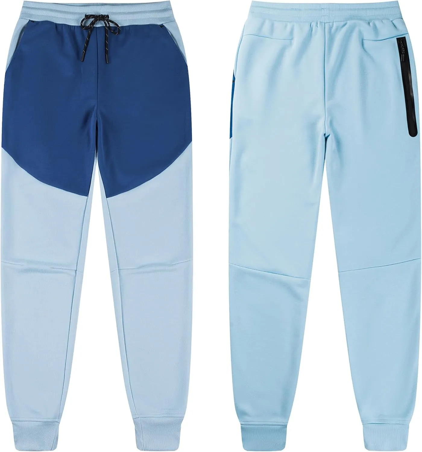 Men's Tracksuits Sweatsuits For Men Hooded Tracksuit Sweatsuit Long Sleeve Full-Zip Jogging Sweatpants 2 Piece