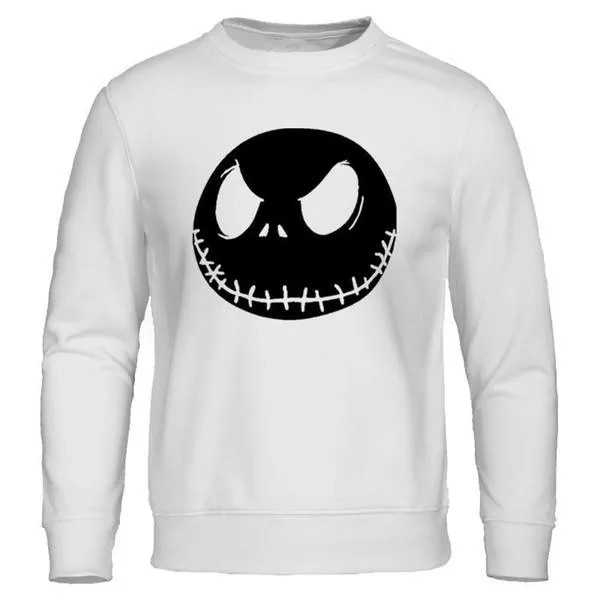 Nightmare Before Christmas Cartoon Jack Skellington Hoodies Pullovers