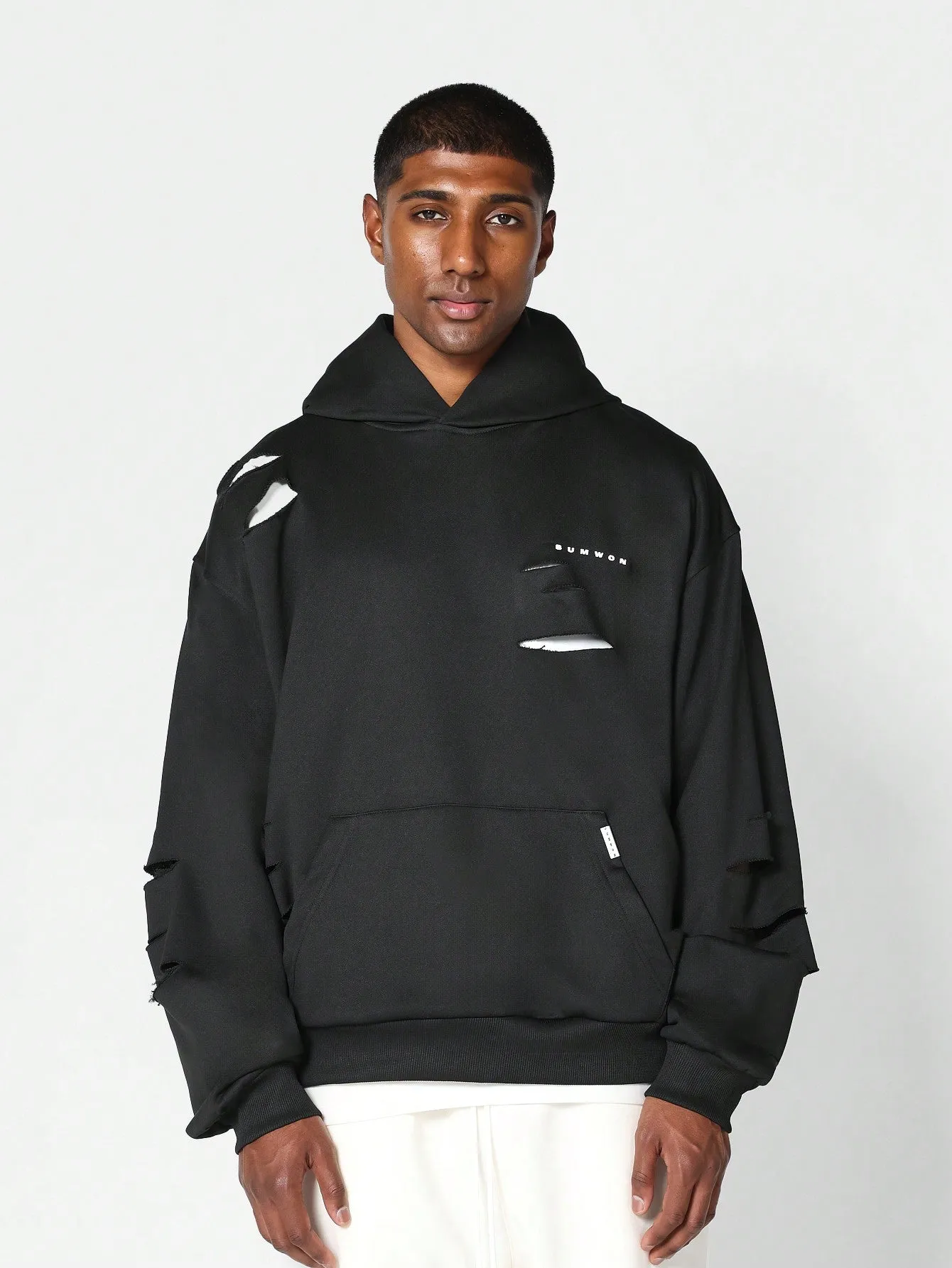 Overhead Distressed Hoodie