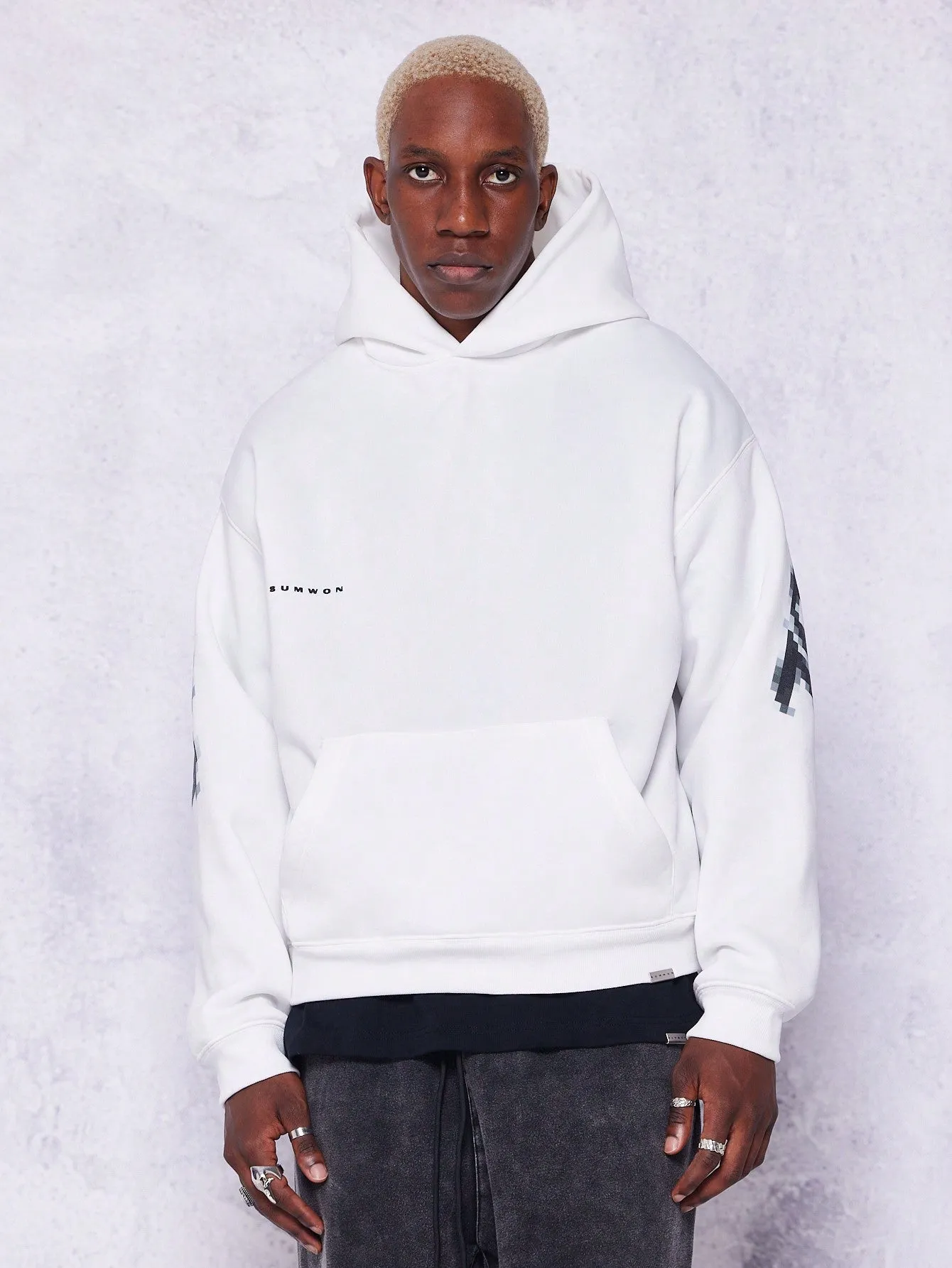 Overhead Hoodie With Brooklyn Print