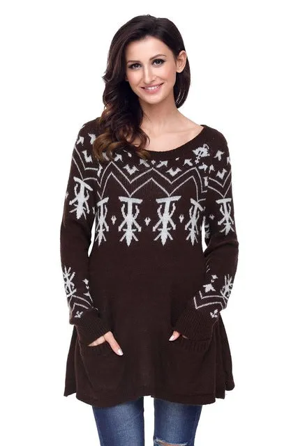 Oversized Sweater New Women Sweater Sexy Style Women Sexy Oversized Knit High-low