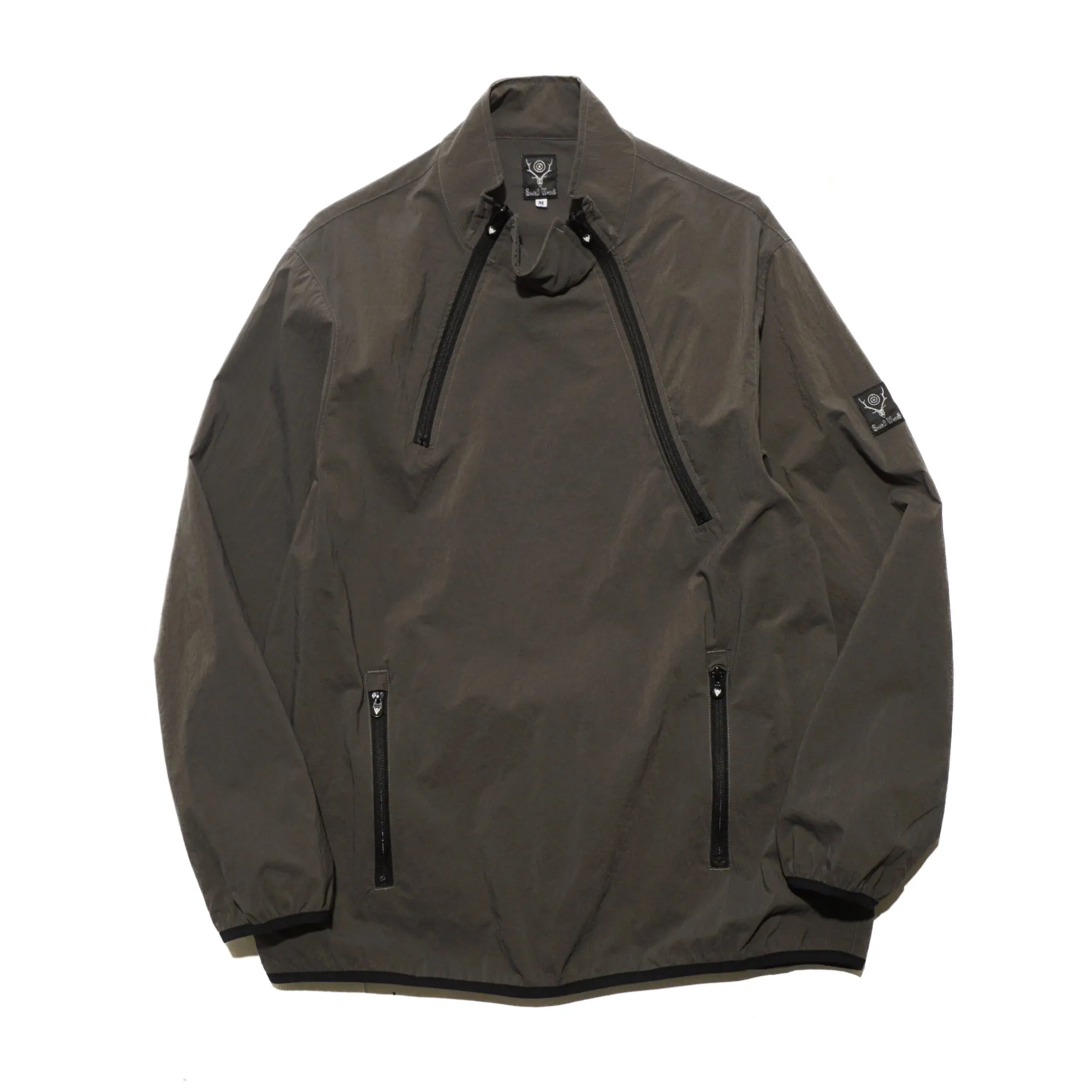 PACKABLE PULLOVER JACKET "GREY"