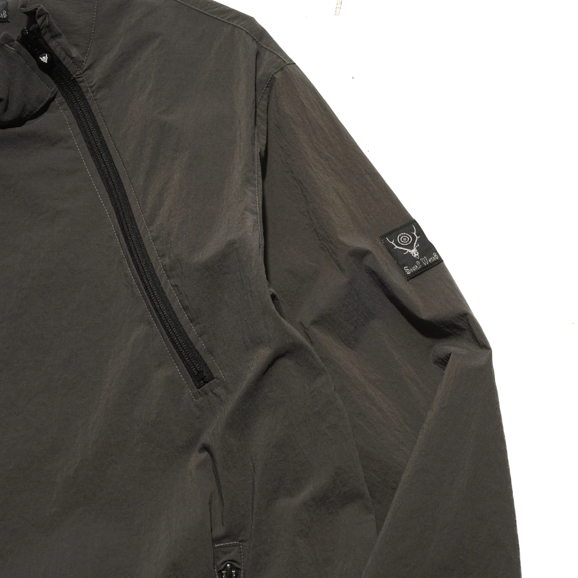 PACKABLE PULLOVER JACKET "GREY"