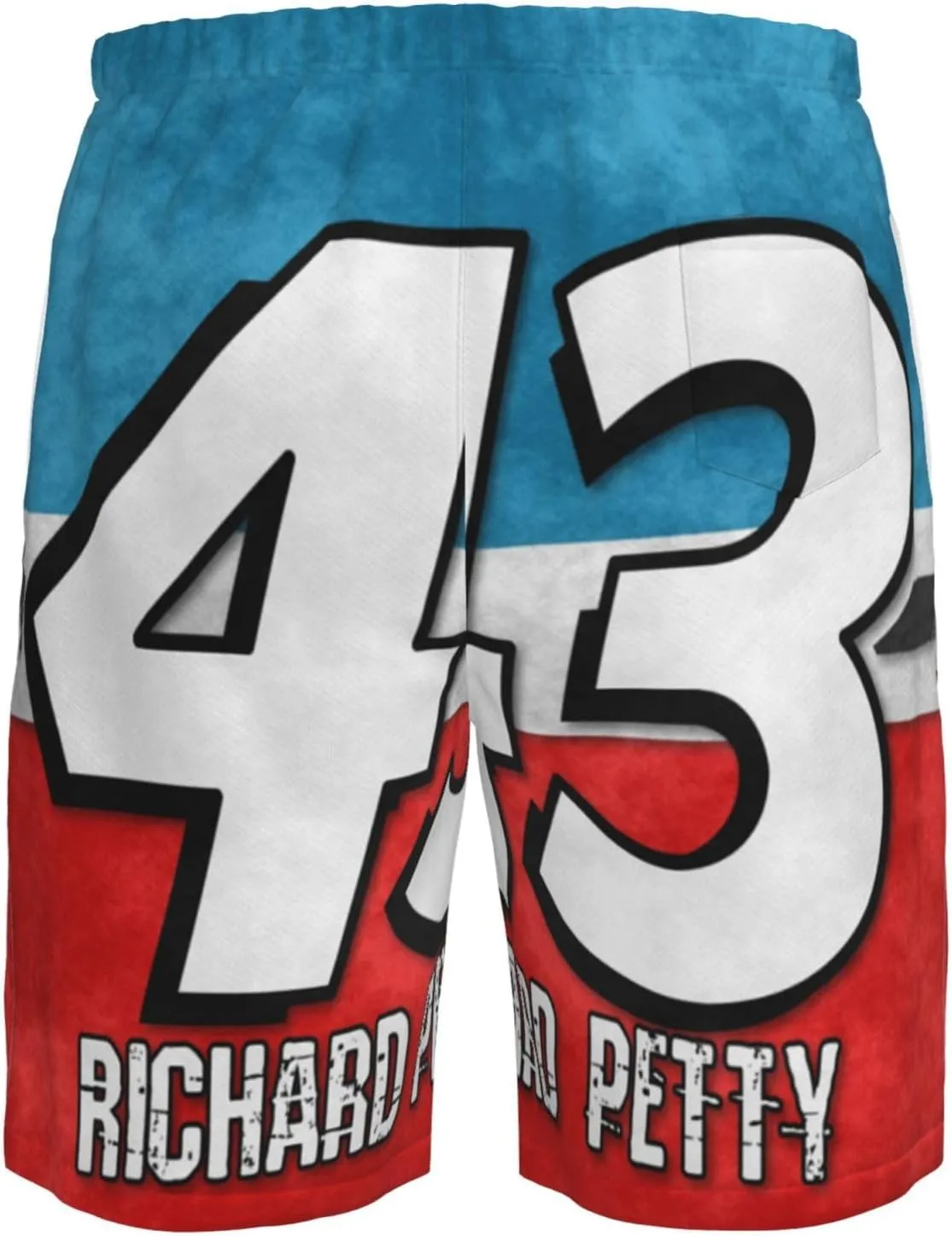 Richard-Petty-Car-43 Men's Swim Trunks Board Shorts Outdoor Beach Surfing