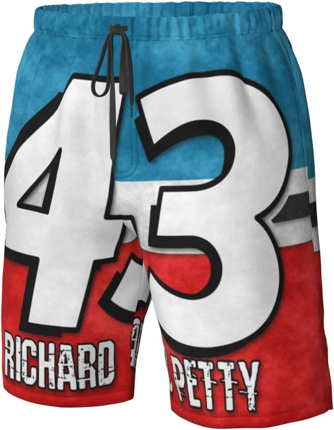 Richard-Petty-Car-43 Men's Swim Trunks Board Shorts Outdoor Beach Surfing