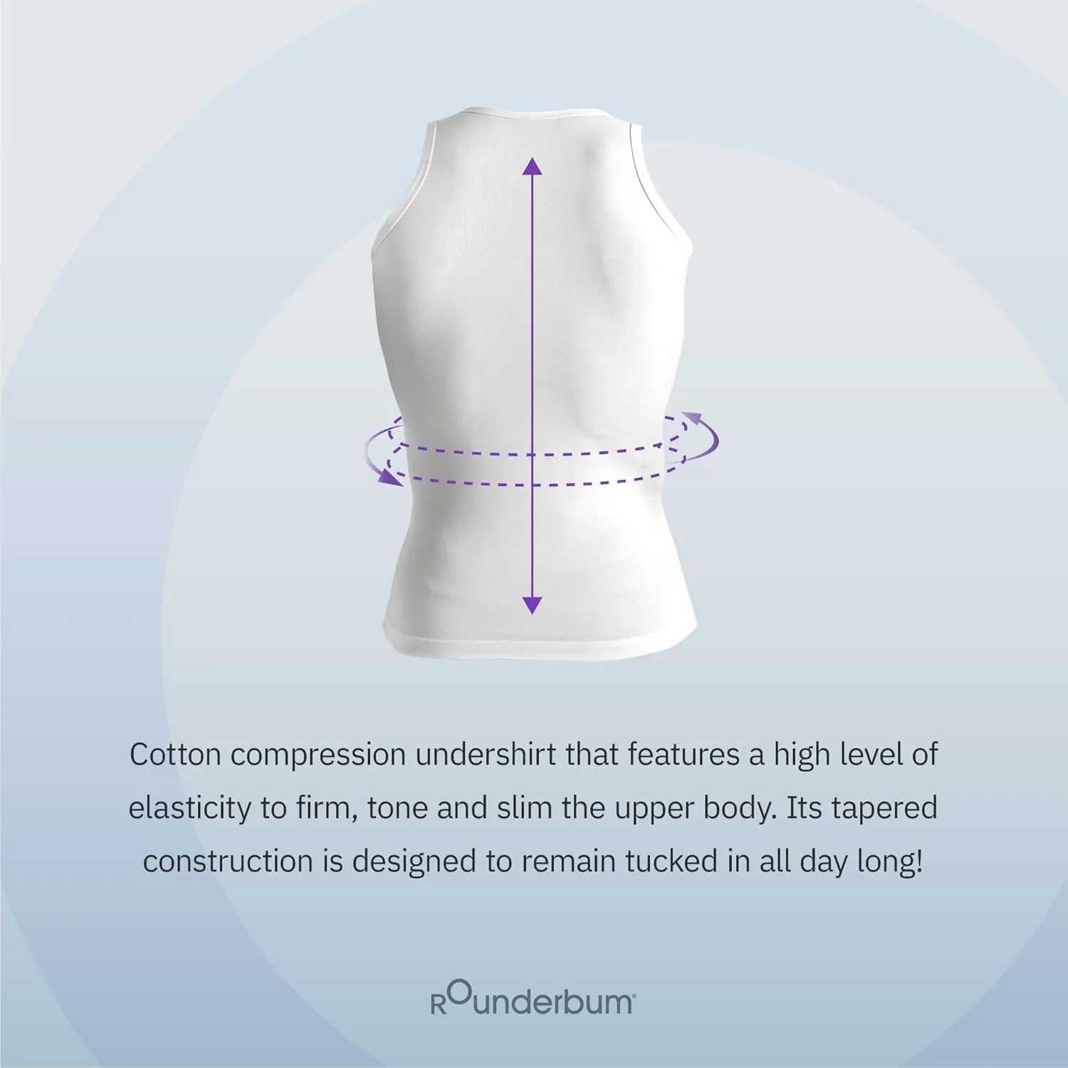 Rounderbum Seamless Compression Tank Top