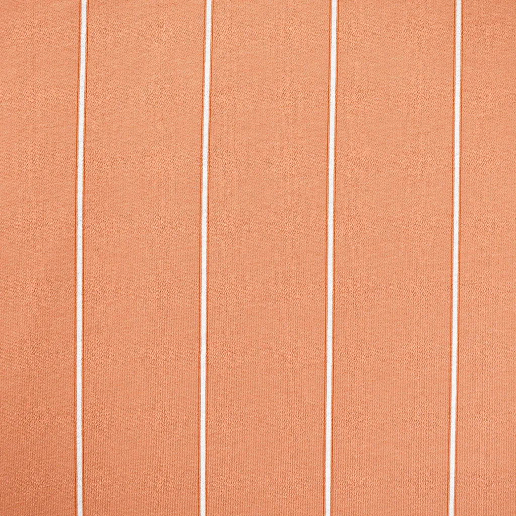 See You at Six Verticals Stripe French Terry Melon Peach