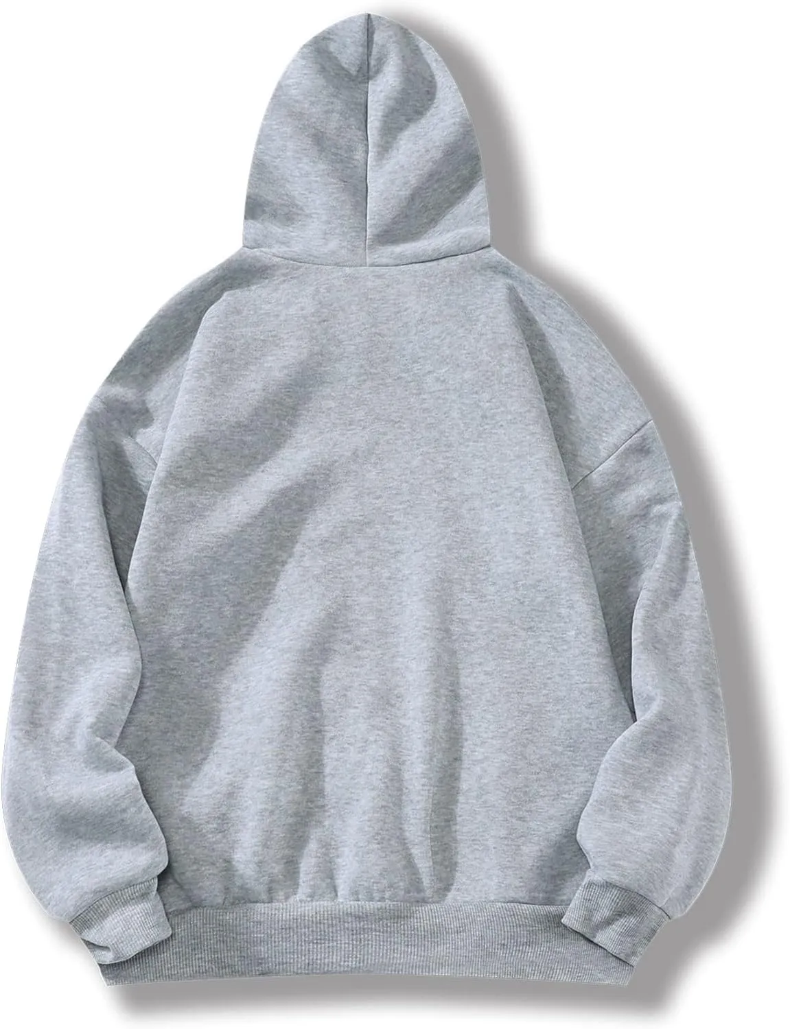 SHENHE Women's Letter Print Thermal Lined Hooded Sweatshirt Graphic Hoodie Pullover