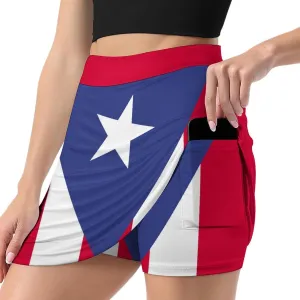 TAIZIYEAH Korean Flag Tennis Skirts for Women Athletic Golf Skorts Business