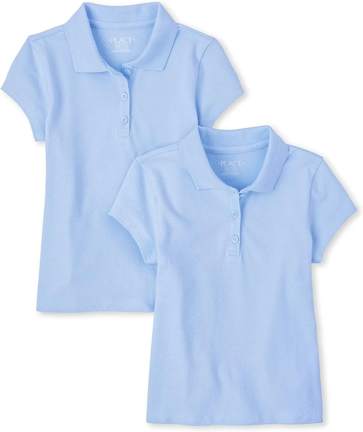 The Childrens Place Multipack Short Sleeve Pique Polo