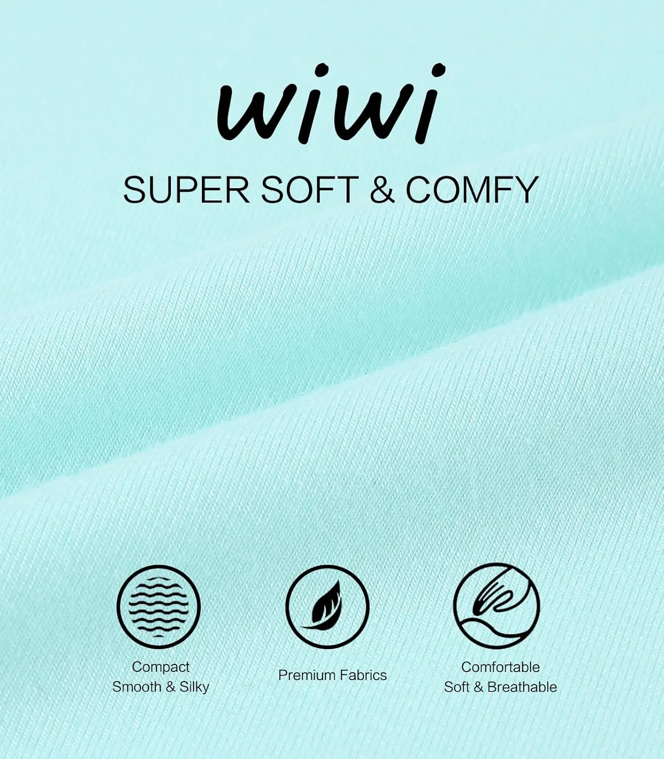 WiWi Viscose from Bamboo Pajamas Sets for Women Soft Tops with Pants Sleepwear V-neck Pj Set with Pockets S-XXL