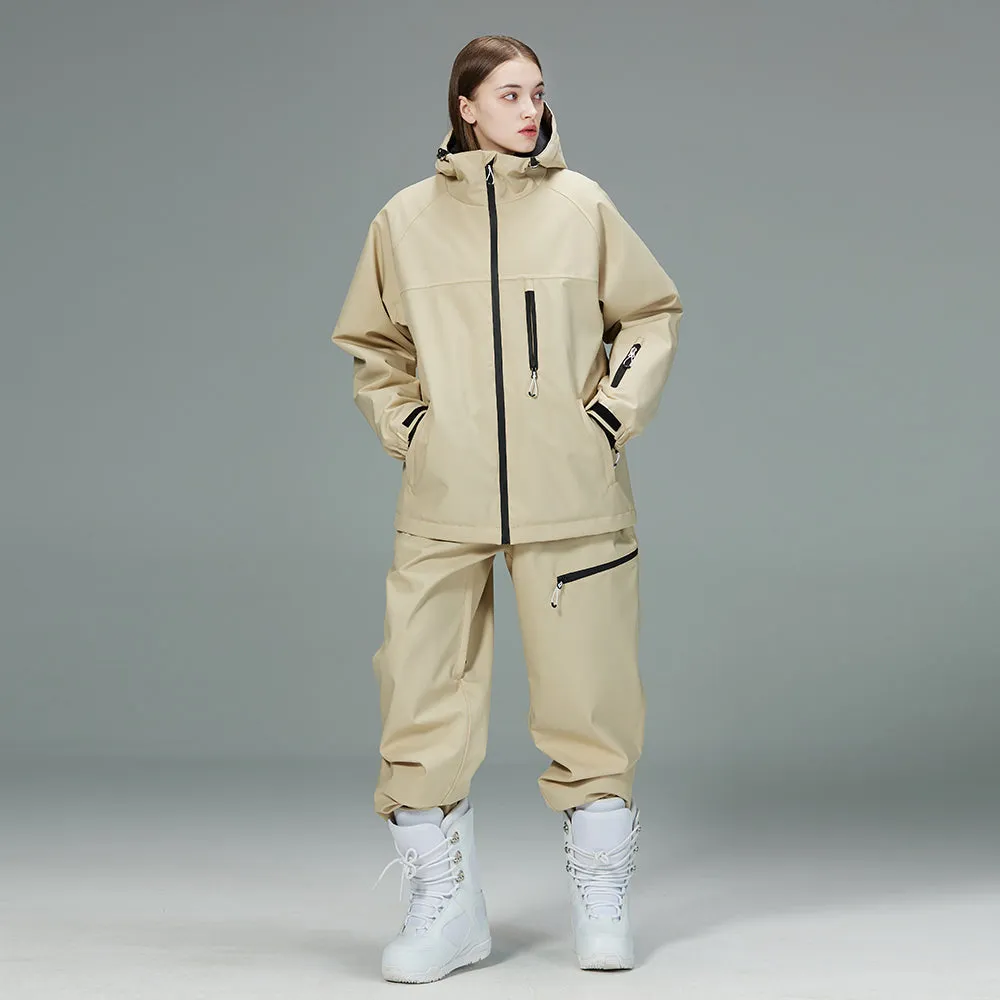 Women's Classical Winter Snowboarding Jacket Daily Wear Coat