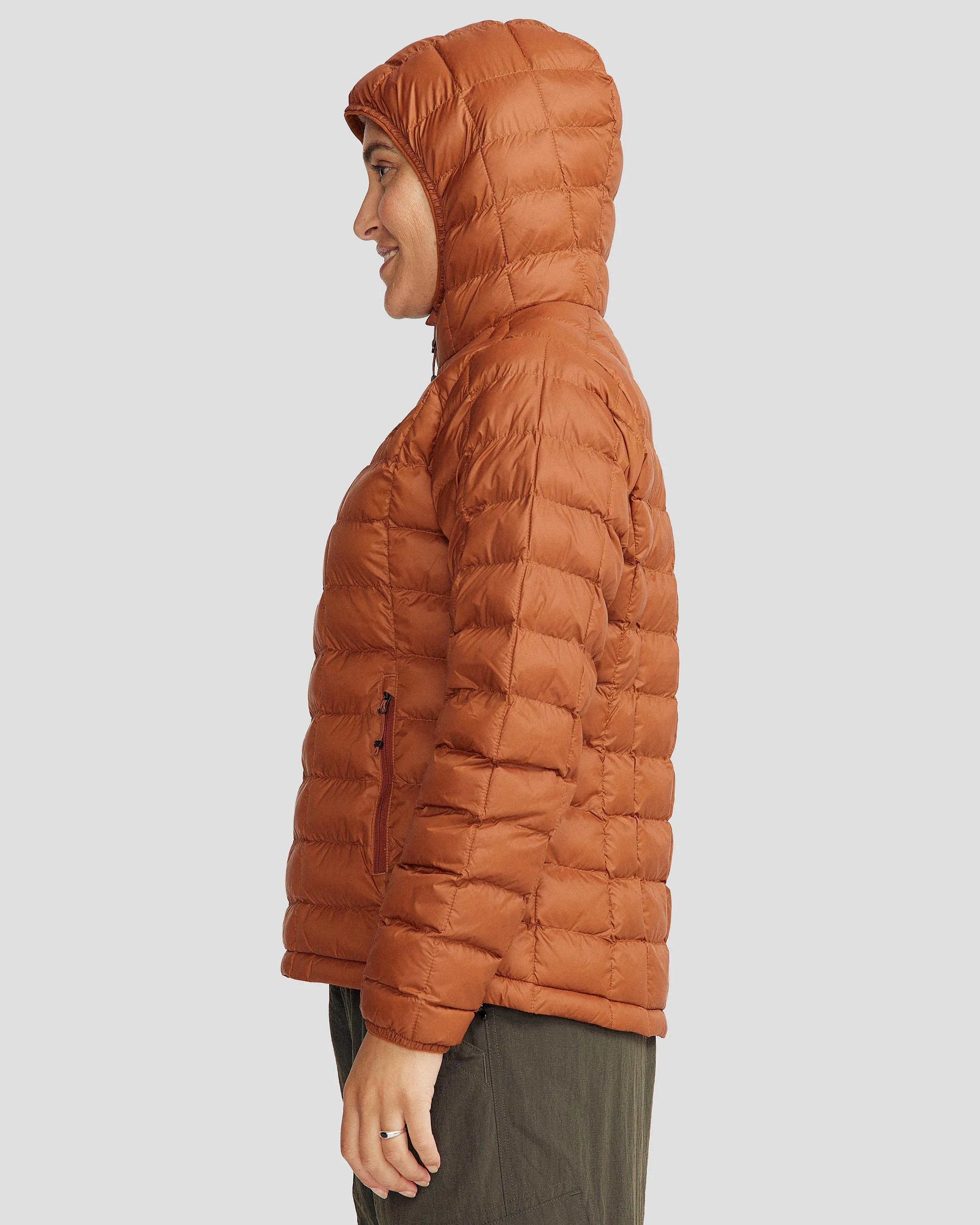 Women's Heli Insulated Hooded Jacket - Woodsy