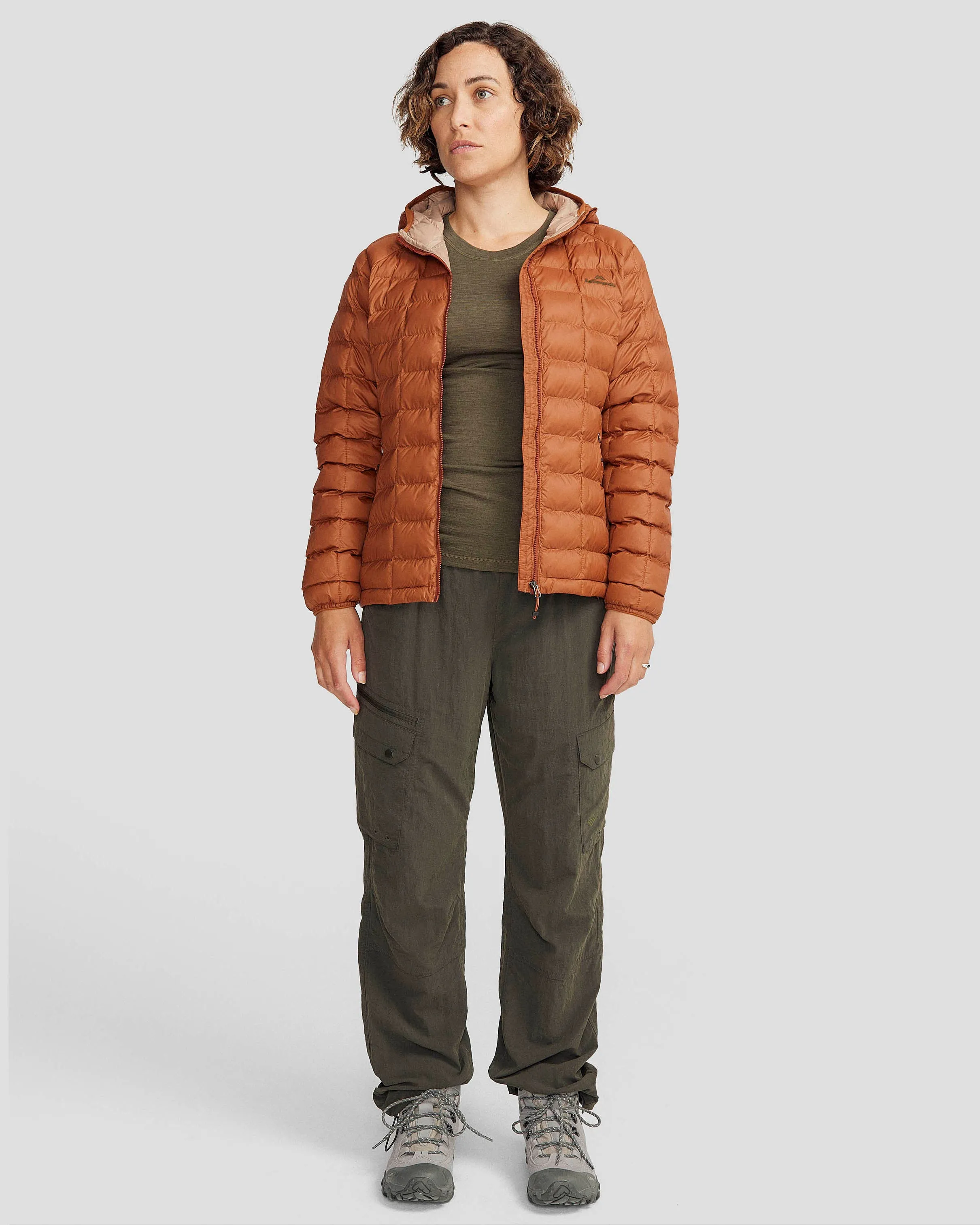 Women's Heli Insulated Hooded Jacket - Woodsy