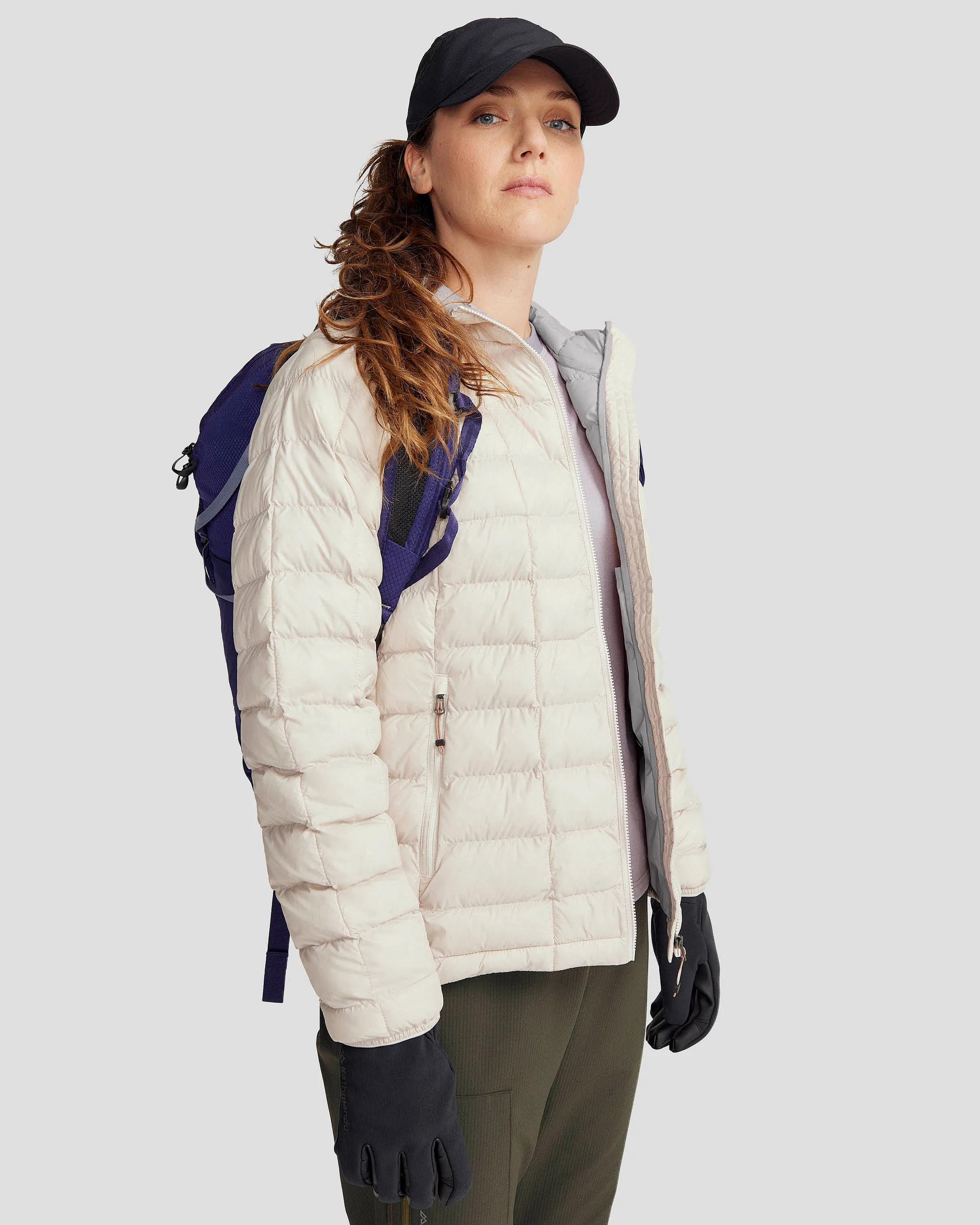 Women's Heli Insulated Jacket - Shroom
