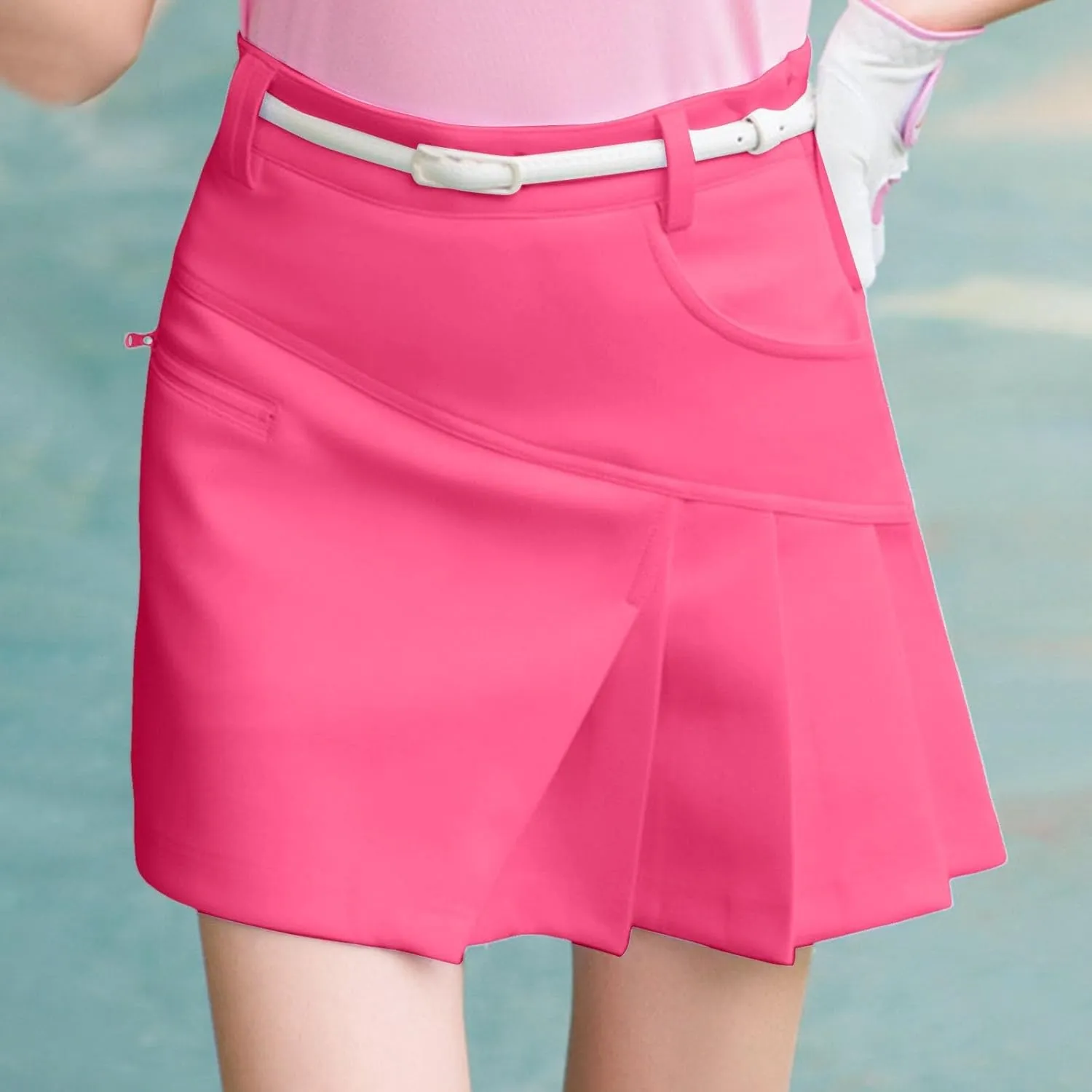 Women's Tennis Golf Skirts High Waisted with Pockets Shorts Summer Casual Lightweight Sports Running Athletic Skorts