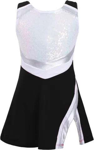 YEAHDOR Kids Girls Tennis Golf Dress Set with Shorts Racerback Tank Tops and Tennis Skirt Skorts 2 Pieces Tracksuit Set